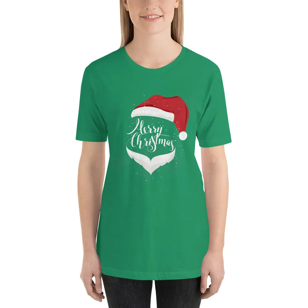 Santa Merry Christmas Short-Sleeve Women's T-Shirt