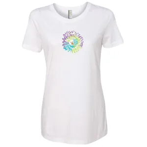 Snowman Tie Dye Women's Sleep Tee - Nap Time™