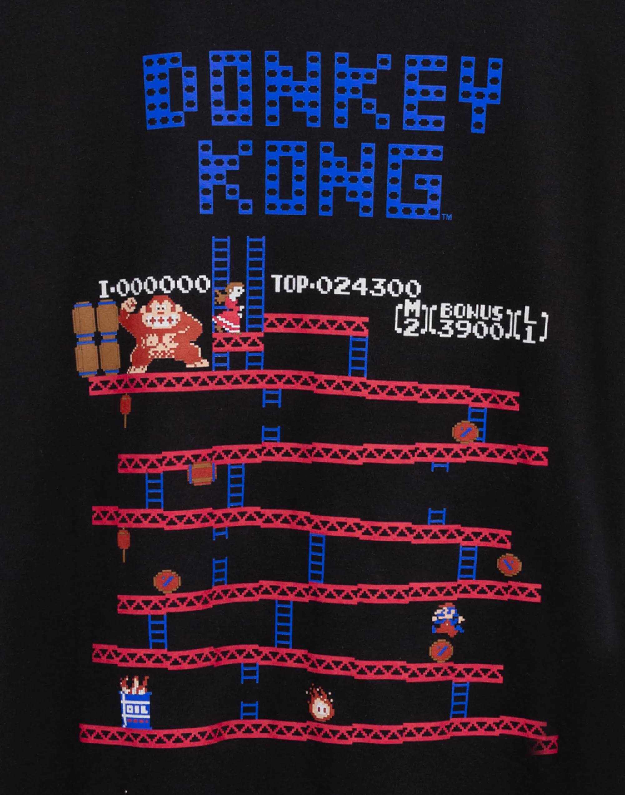 Super Mario Retro Gaming Donkey Kong Men's T-Shirt