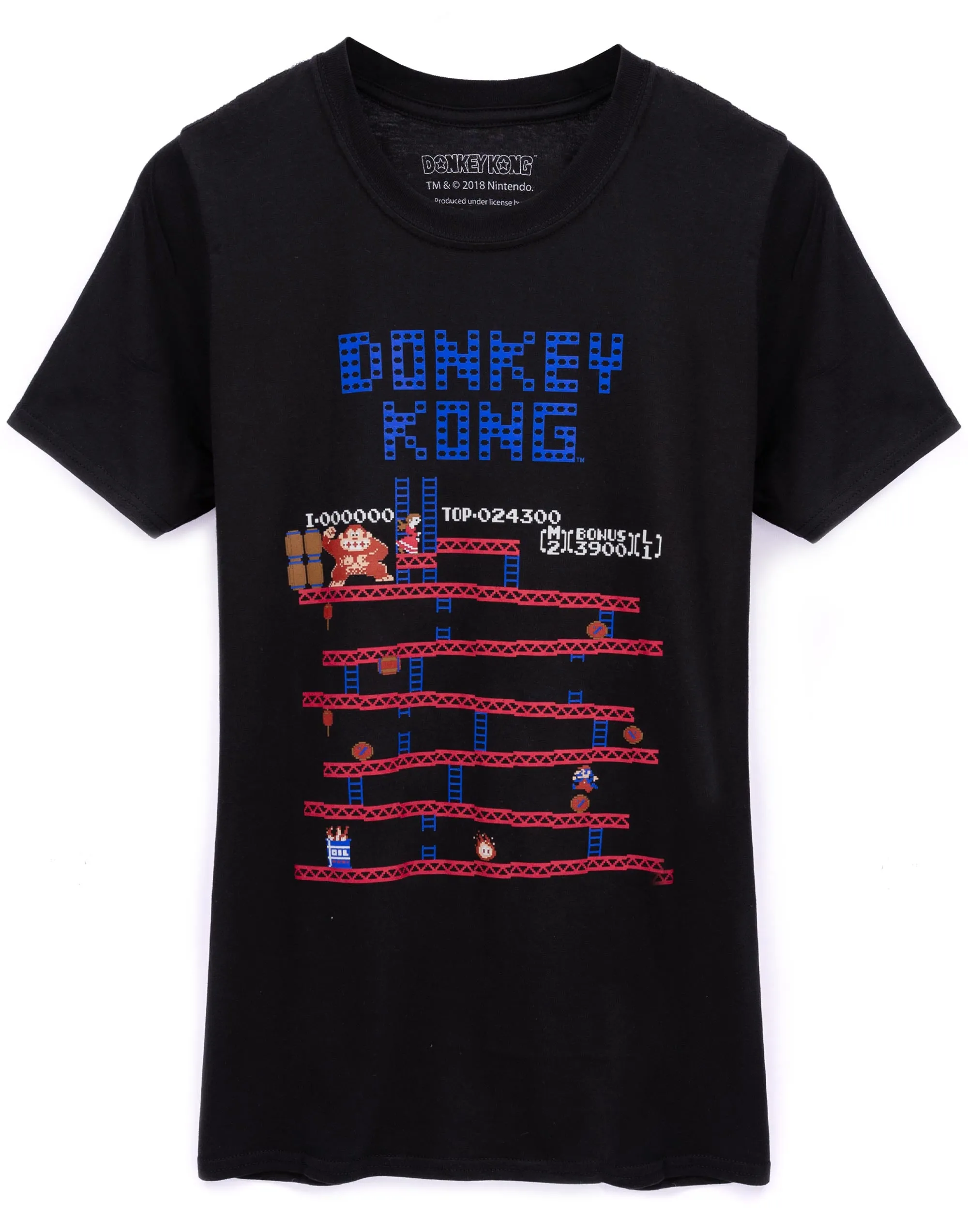 Super Mario Retro Gaming Donkey Kong Men's T-Shirt