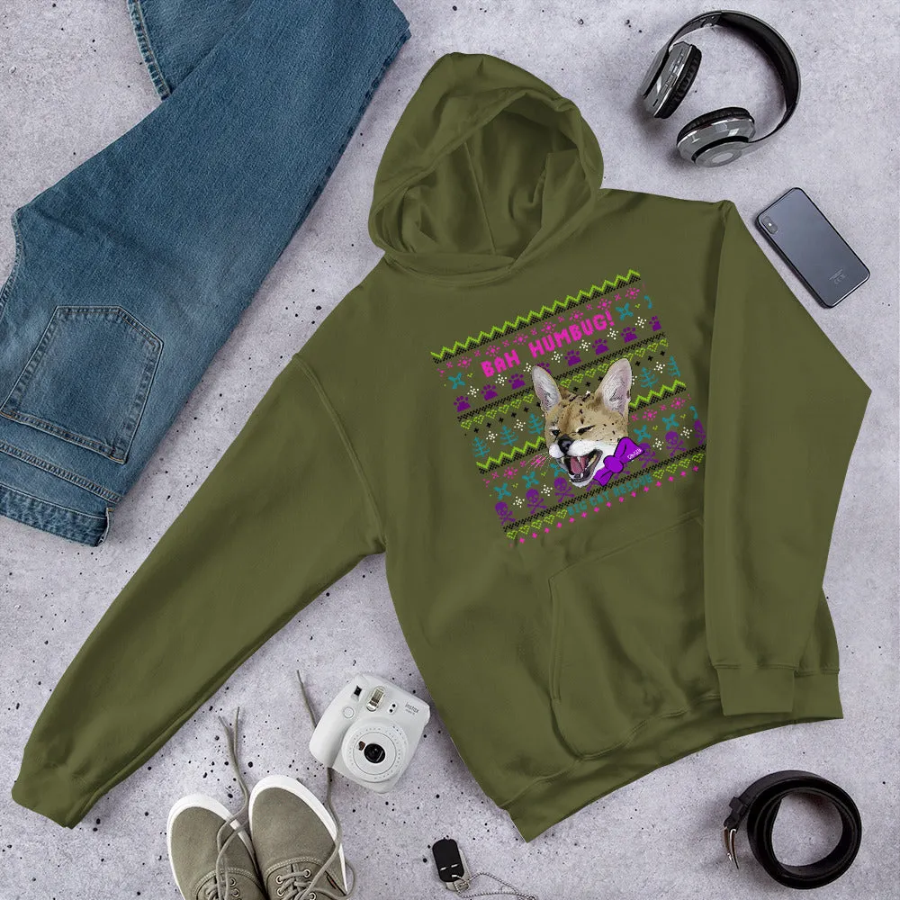 Sweatshirt - Not so Ugly Ginger Serval Christmas Hoodie