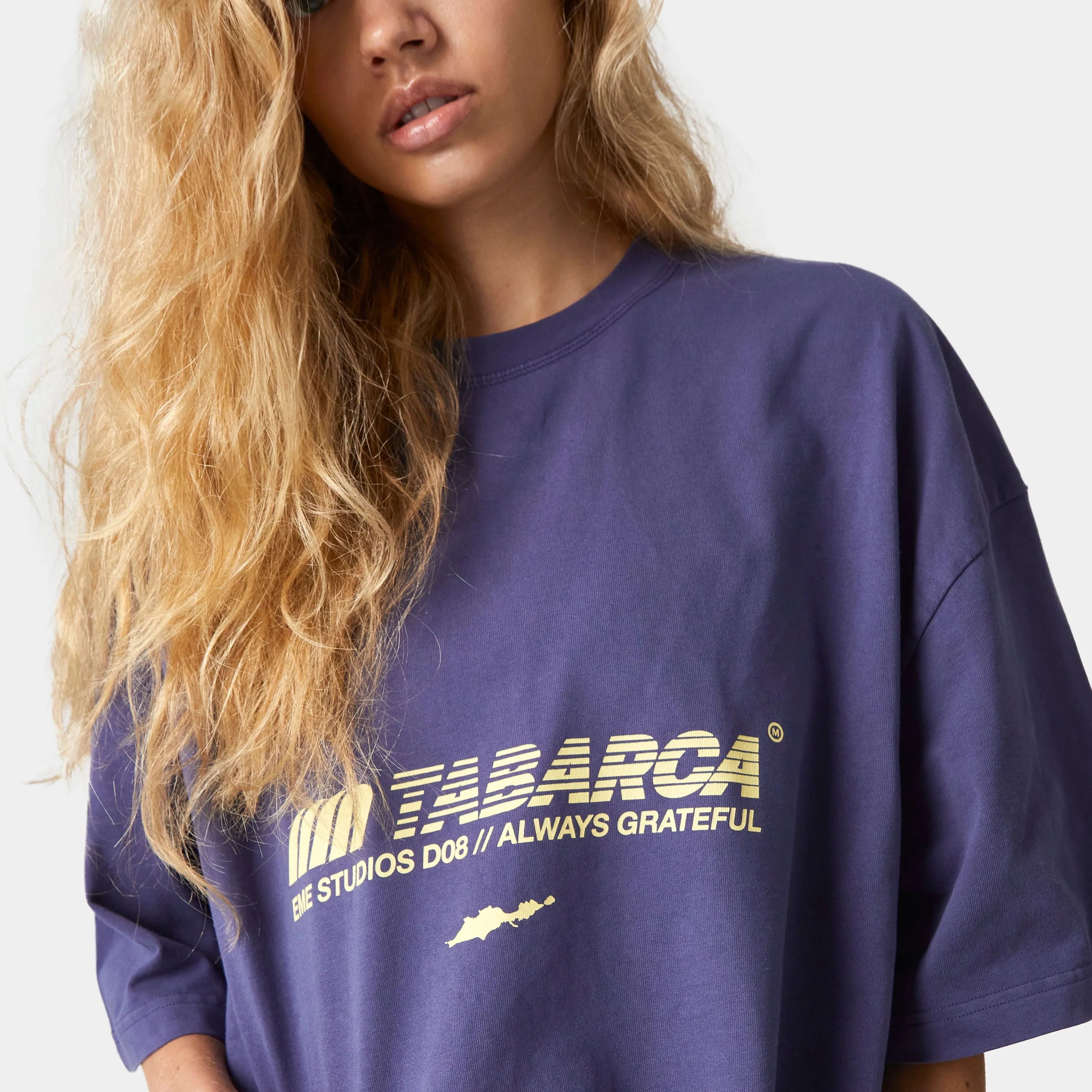 Tabarca Indigo Oversized Tee