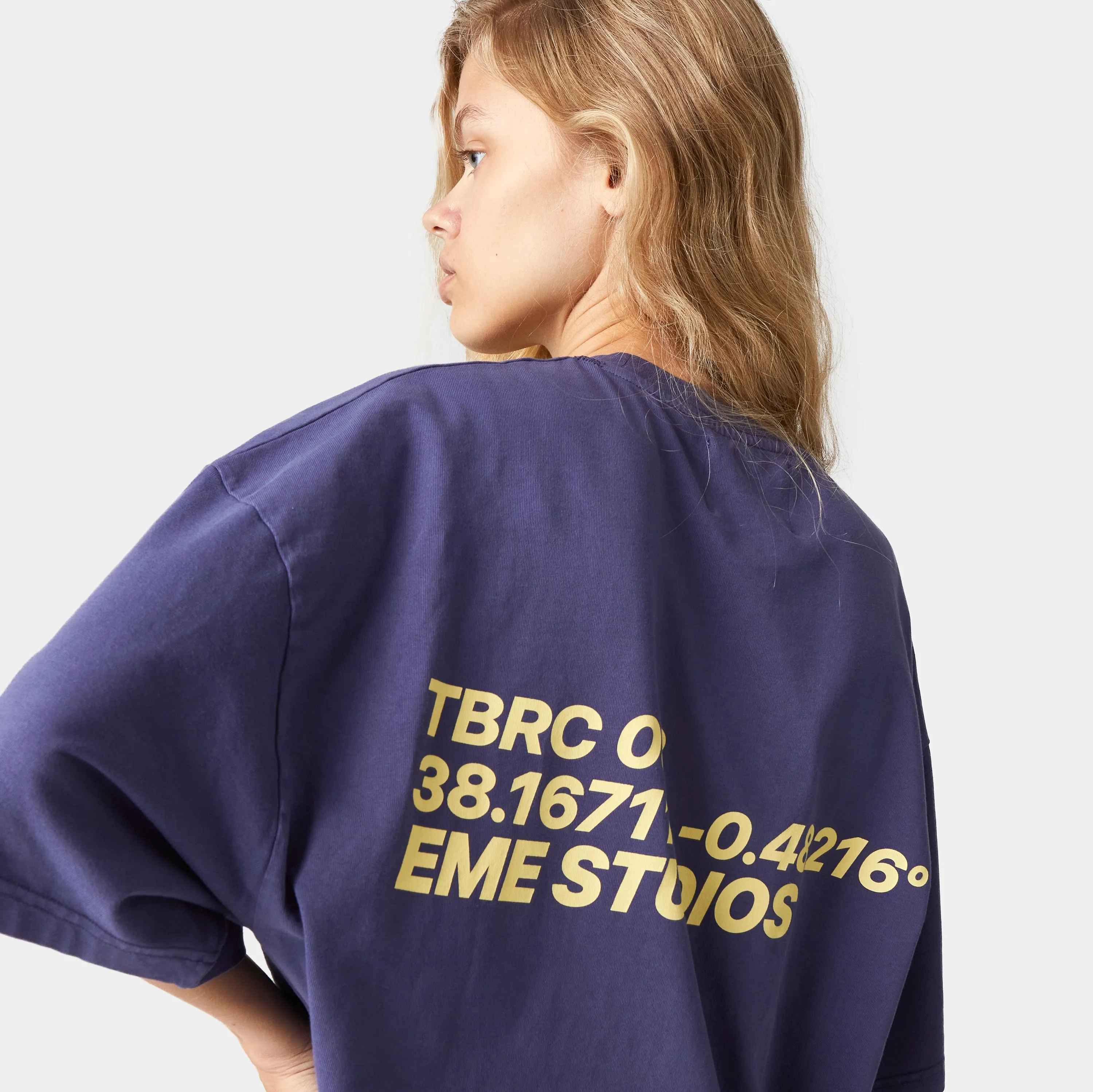 Tabarca Indigo Oversized Tee