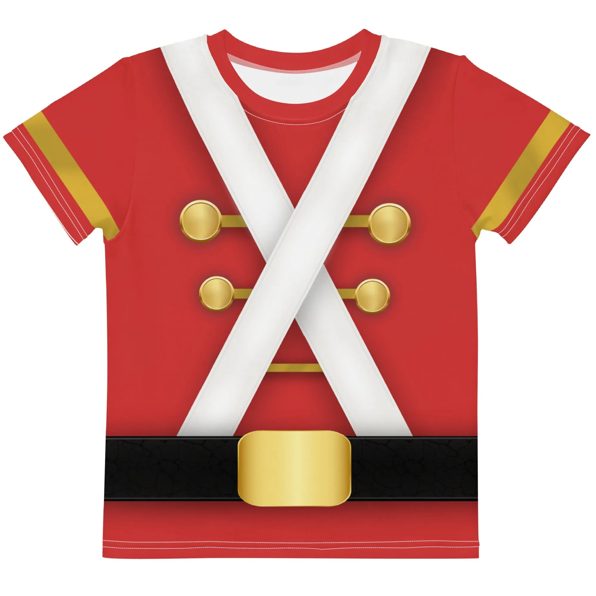 Very Merry Toy Soldier Kids crew neck t-shirt