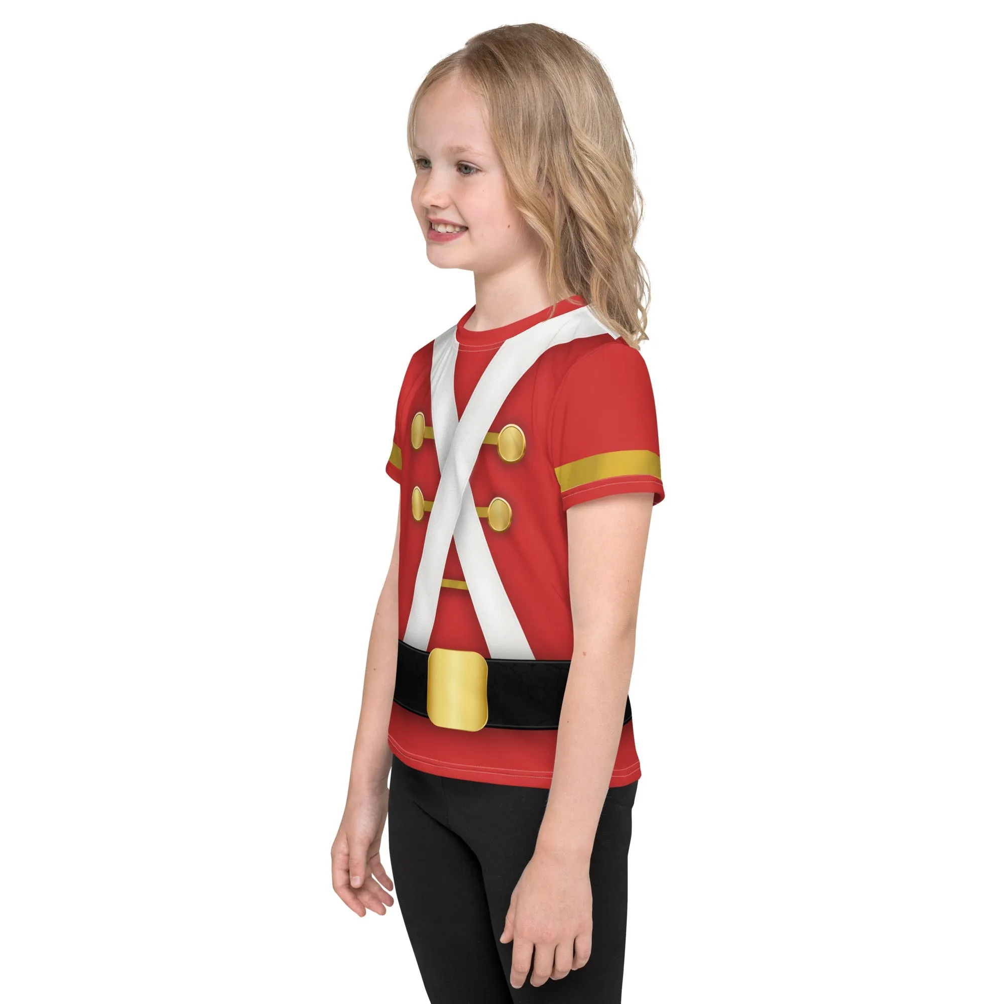 Very Merry Toy Soldier Kids crew neck t-shirt