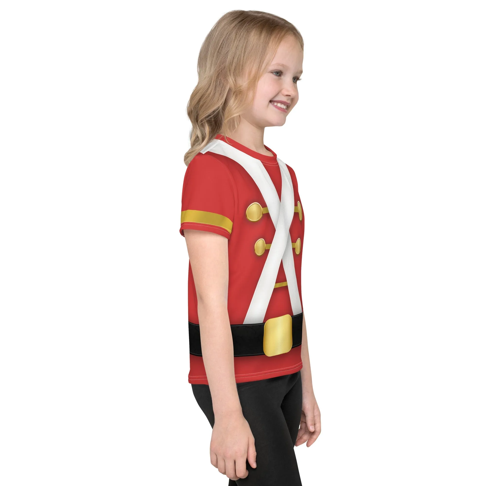 Very Merry Toy Soldier Kids crew neck t-shirt