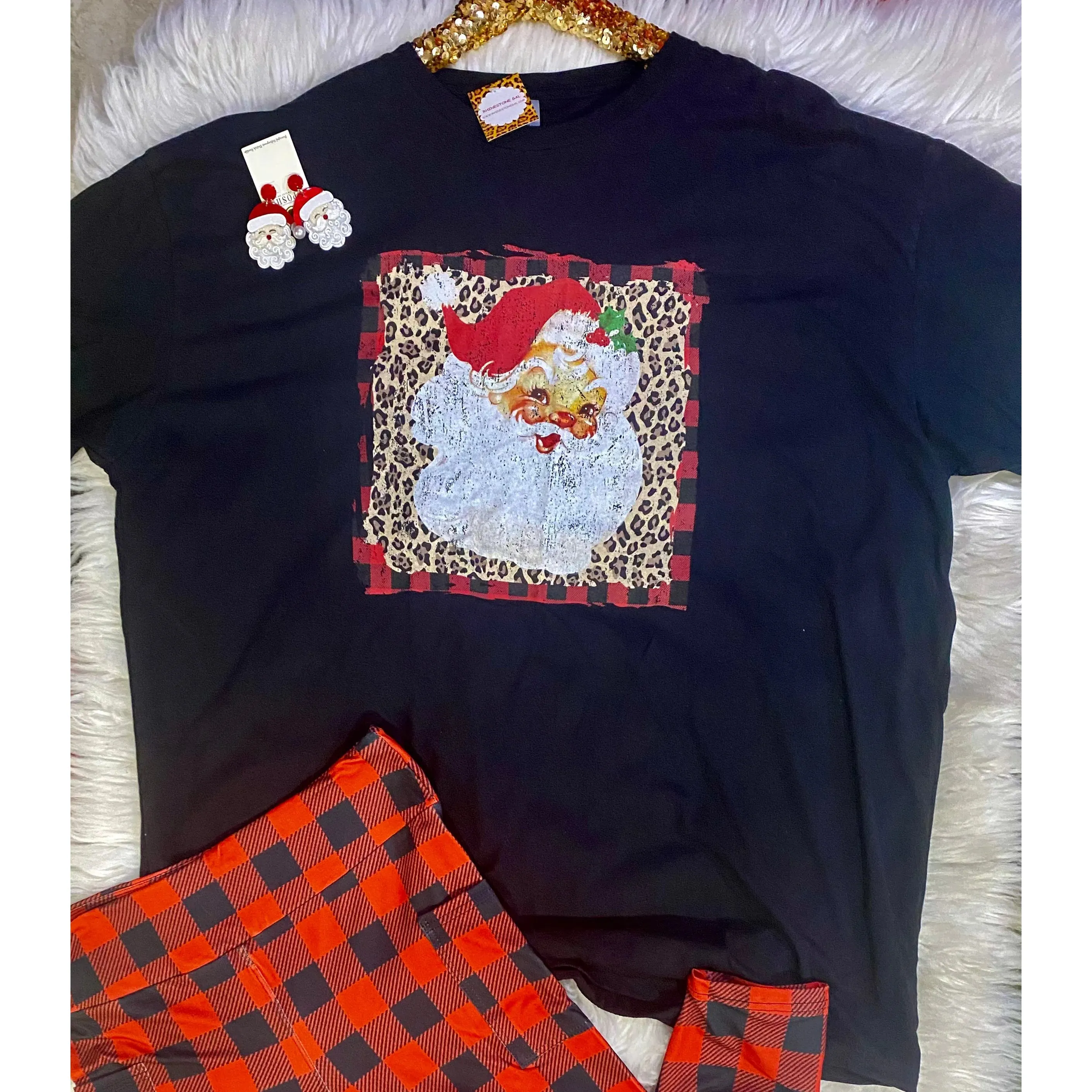 Vintage Santa Wild Side Tee