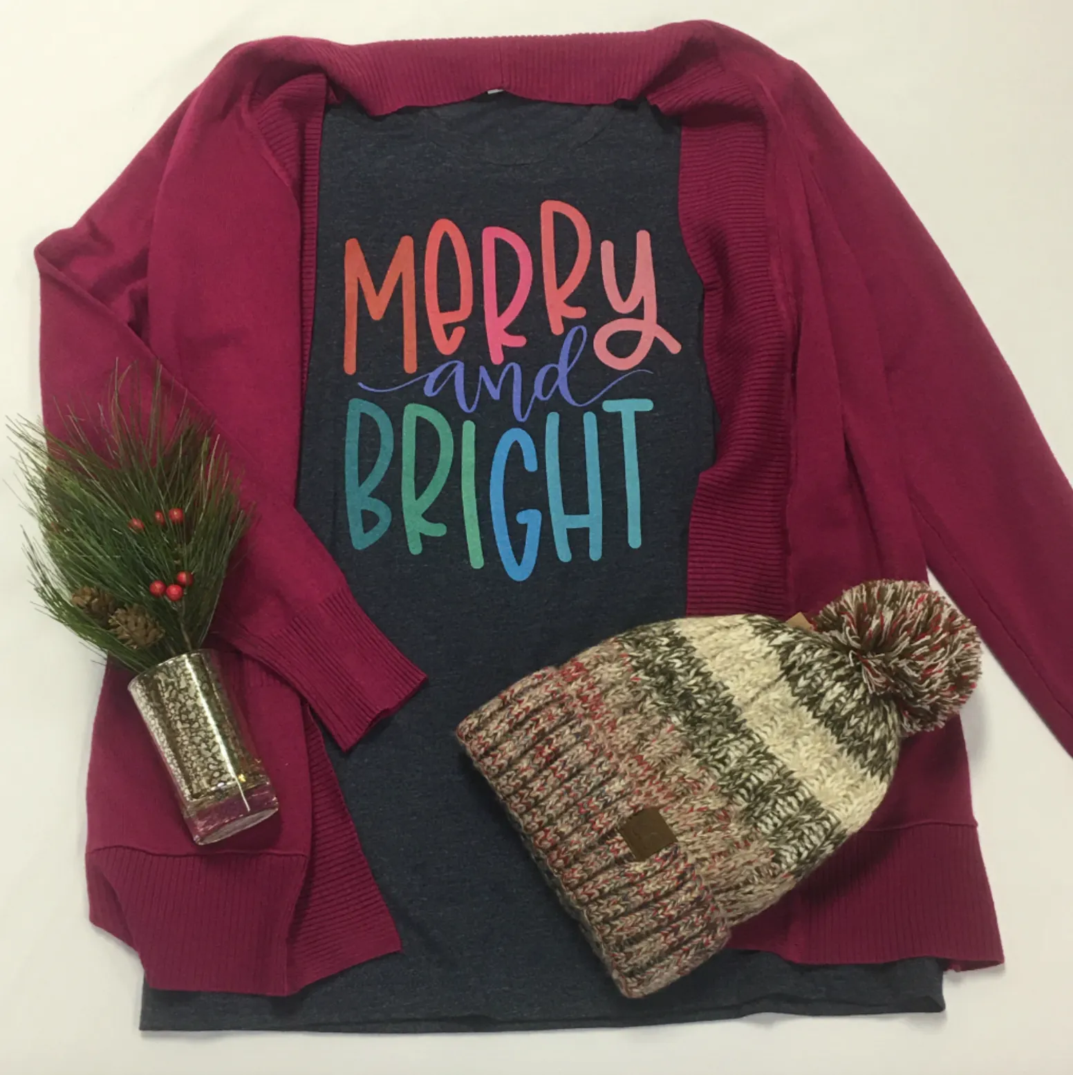 Wholesale Merry And Bright Tee