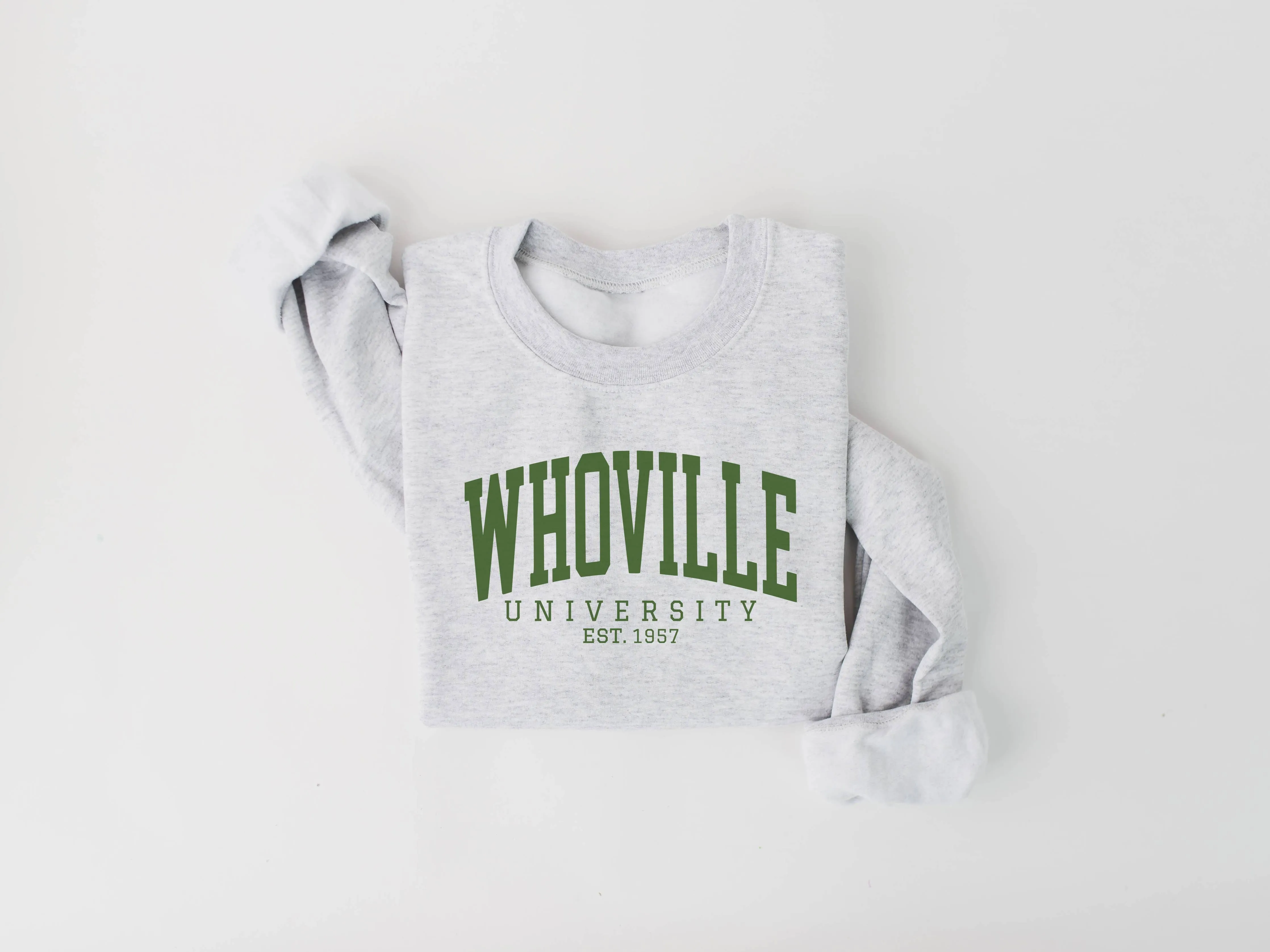 Whoville University College Crewneck Sweatshirt