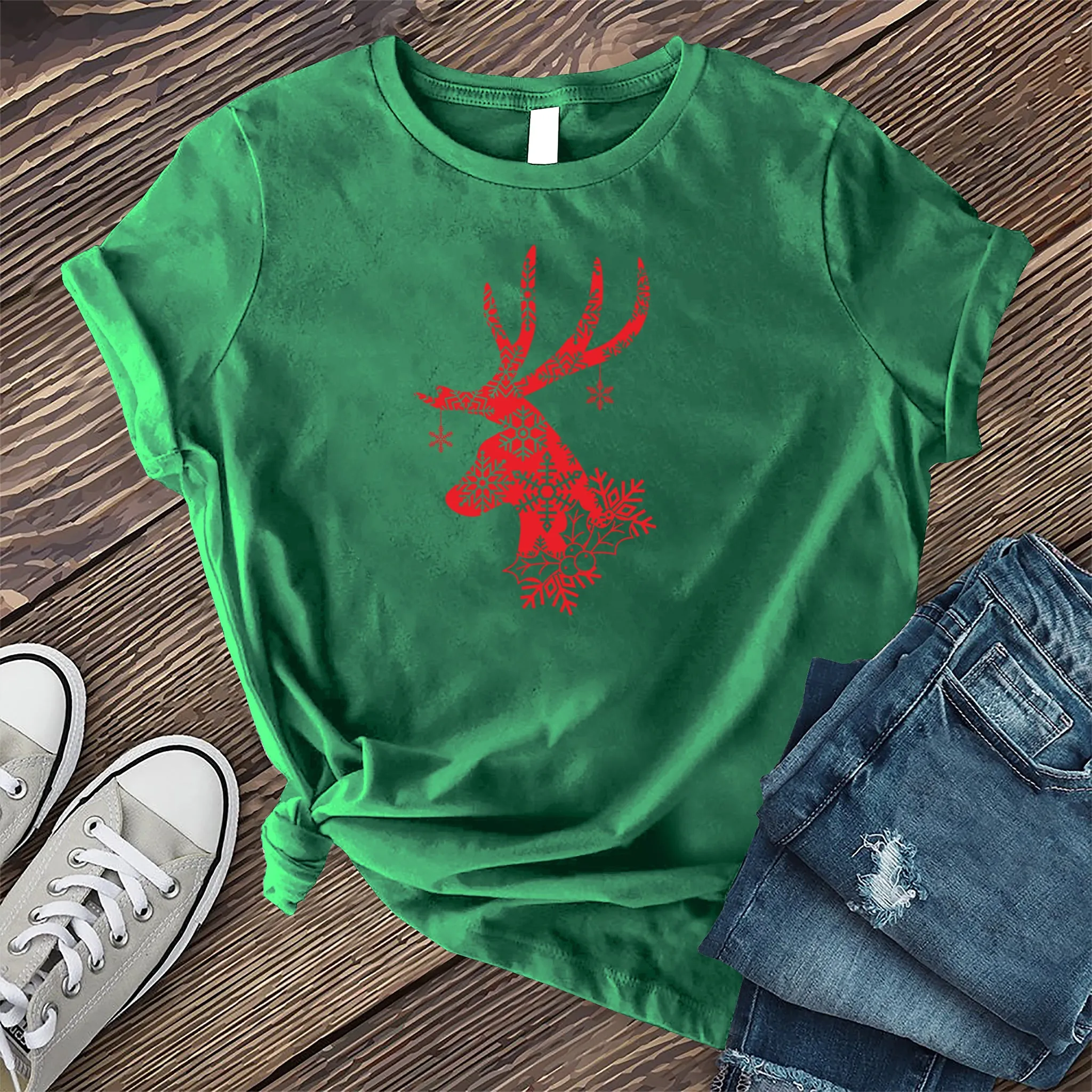 Winter Wonderland Reindeer T-Shirt