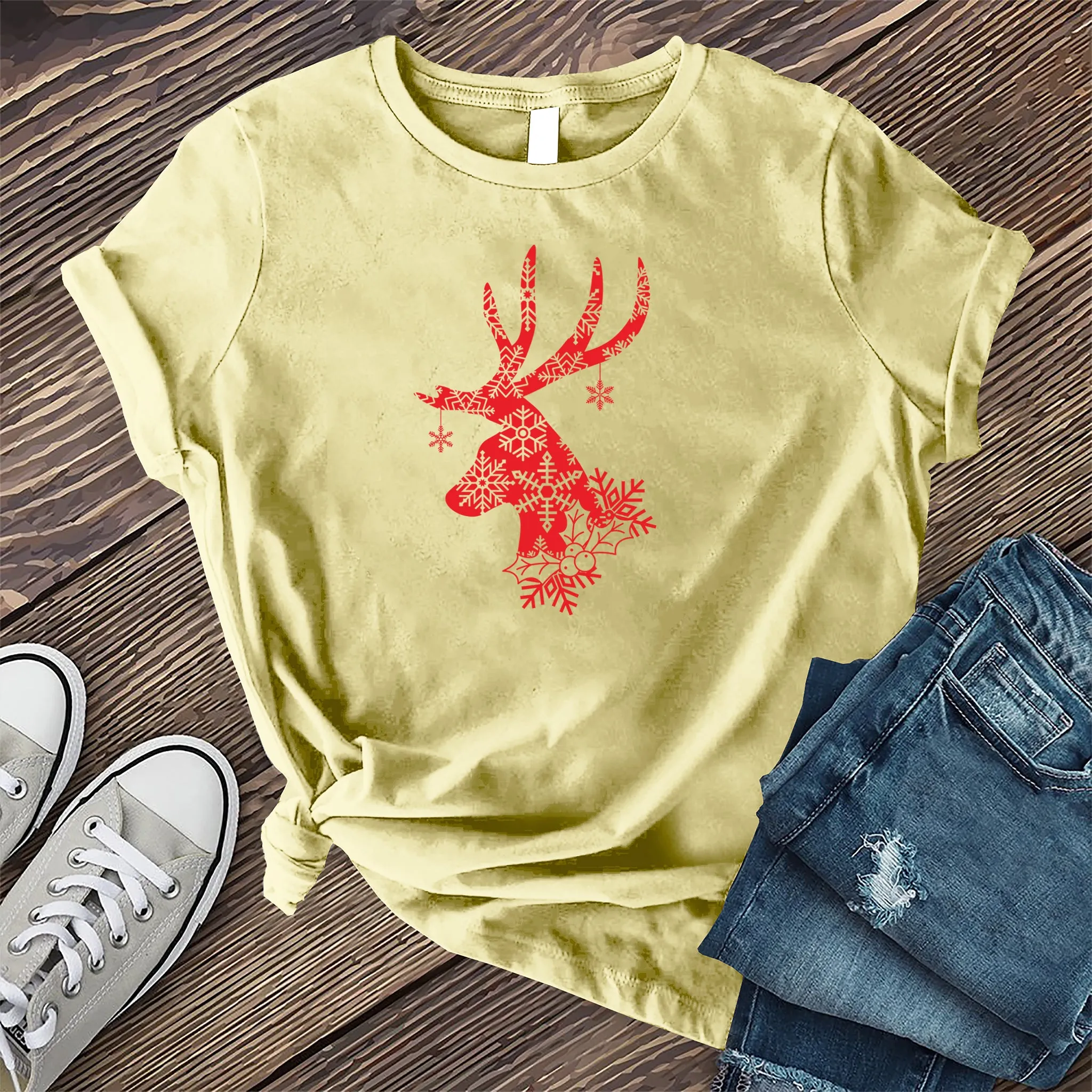 Winter Wonderland Reindeer T-Shirt