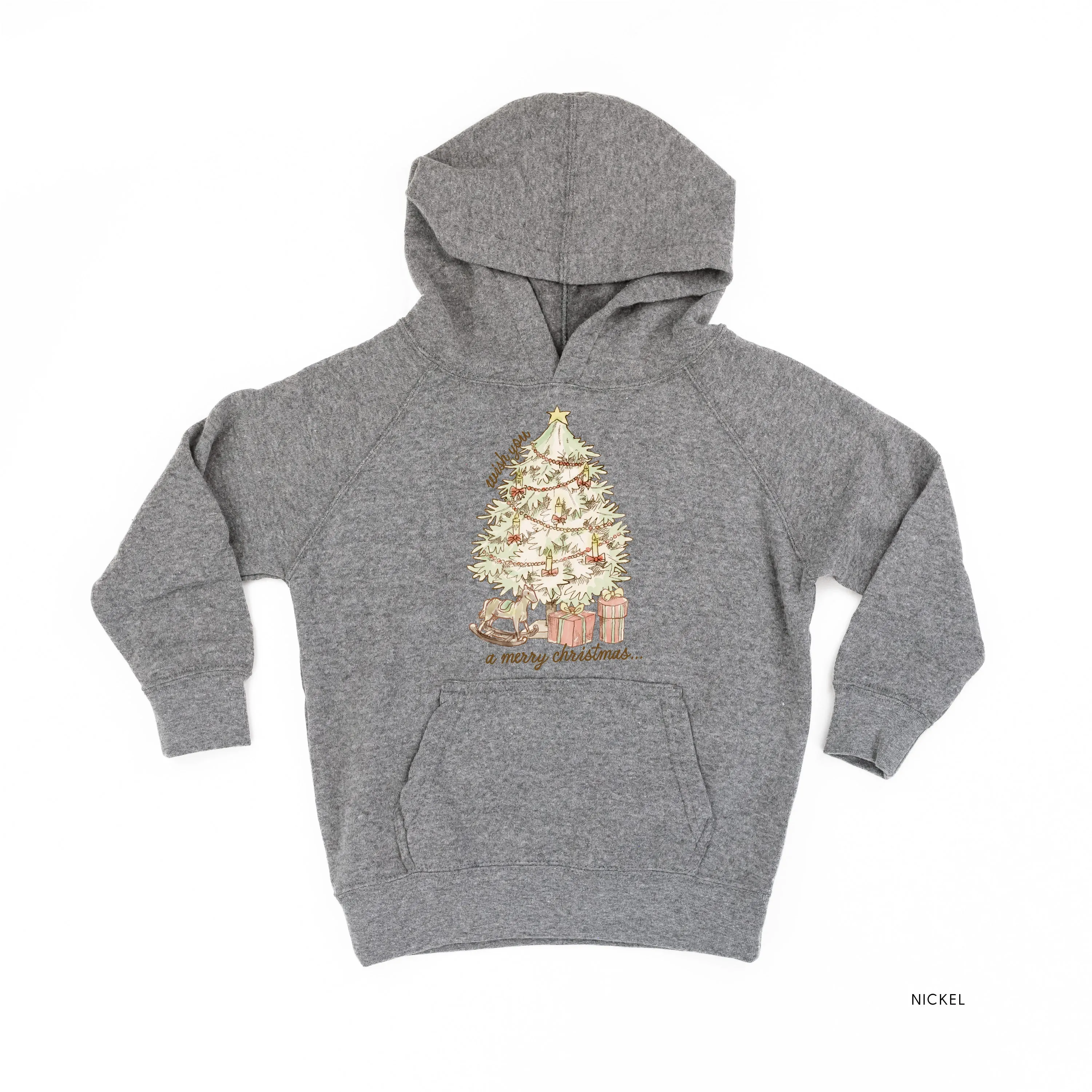 Wish You A Merry Christmas - Child Nickel HOODIE