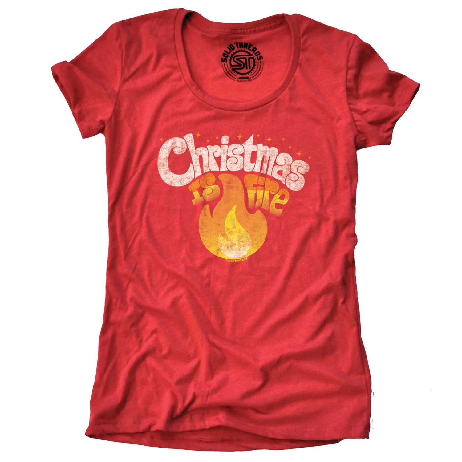 Women's Christmas is Fire T-shirt