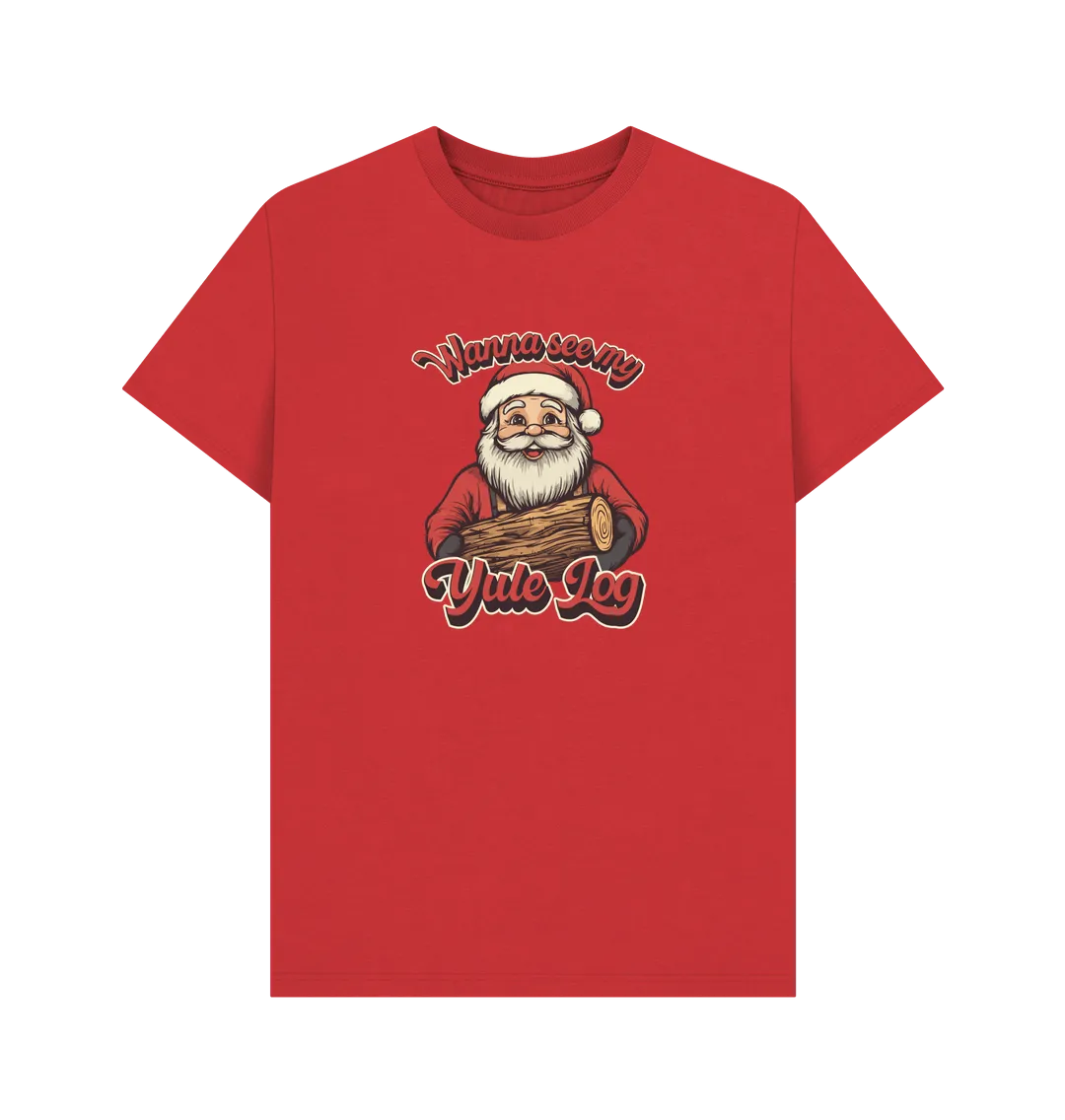 Yule Log T-shirt